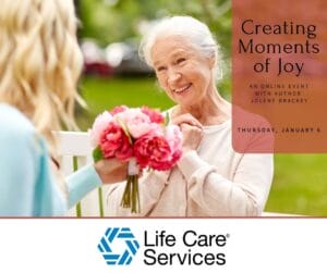 Creating Moments of Joy banner from Life Care Services